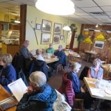 Dinner at Quehl's in Tavistock following the hike